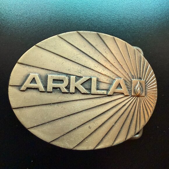 Belt Buckle - Arkla Louisiana Gas Company, - Picture 1 of 2